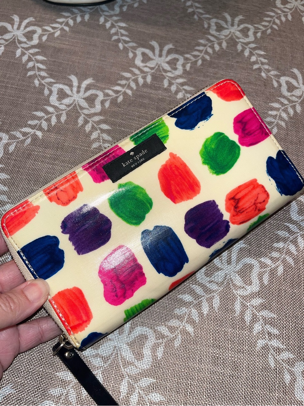 kate spade Brushstroke Paint Block Wallet